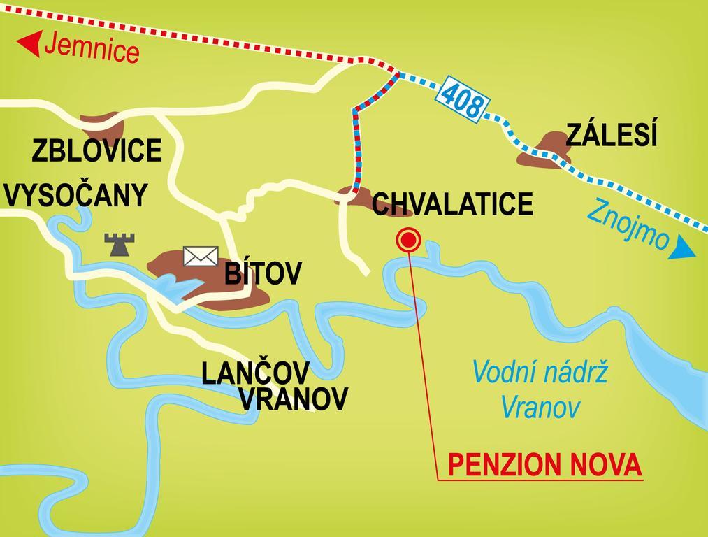 Penzion Nova Stitary Экстерьер фото